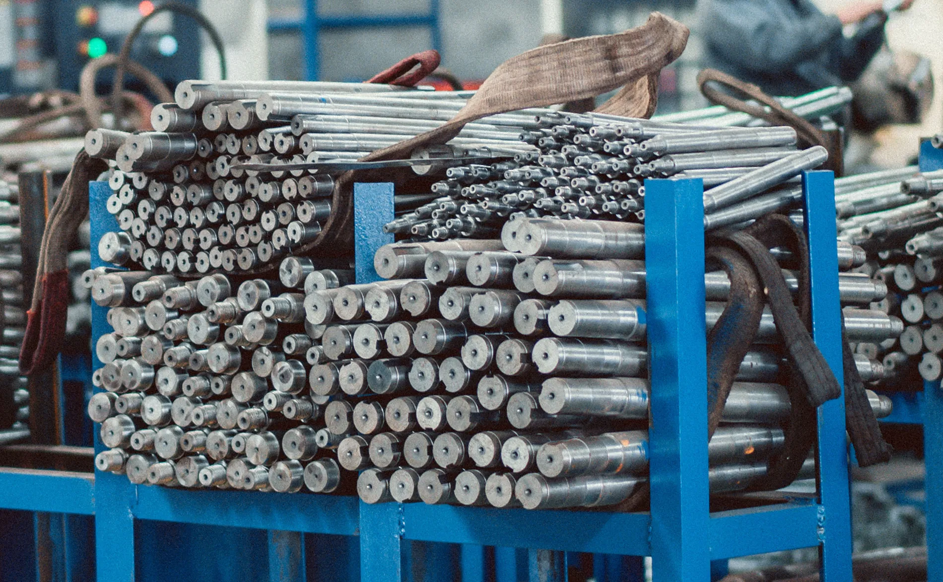 Custom motor shafts in production